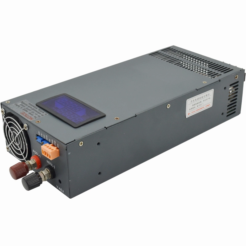 Fuente de Alimentación DC 12V 24V 36V 48V 60V, alimentación del interruptor El interruptor de control de la señal analógica High-Power Fuente de alimentación Fuente de alimentación de conmutación. CE ROHS