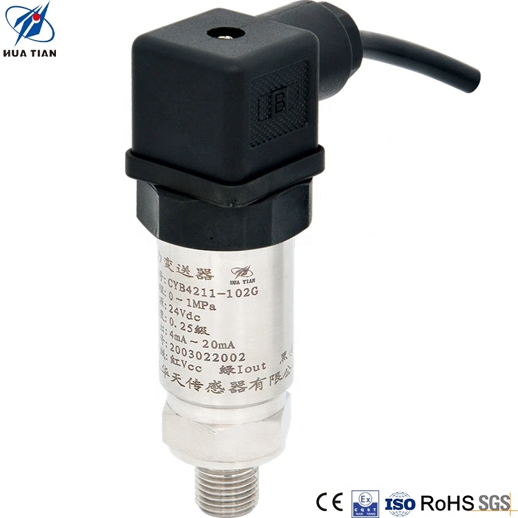 Huatian Cyb4211 0~5V Transdutor de Pressão de saída 4-20mA PI65 Transmissor de pressão