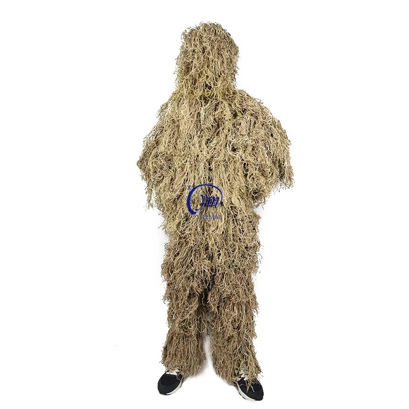 3D de la chasse CAMOUFLAGE DÉSERT forêt sauvage costume Ghillie