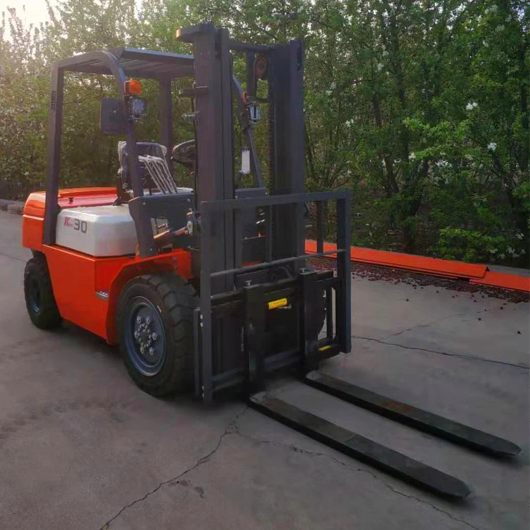 New CE EPA Engine Certificated Chinese Portable Small Hydraulic Diesel Forklift 3 Ton for Sale