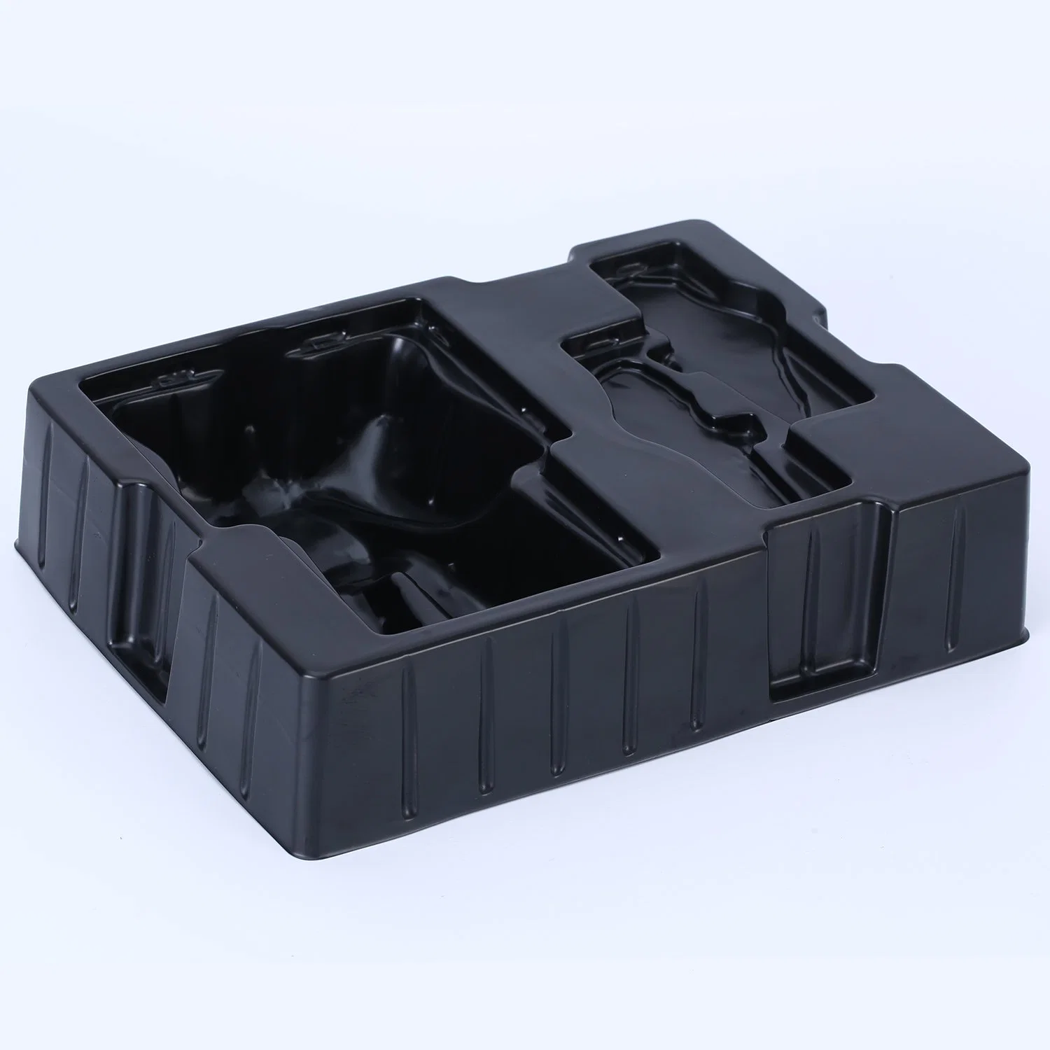 Custom Black Pet Matte Toy Packaging Blister Tray with Transparent Lid