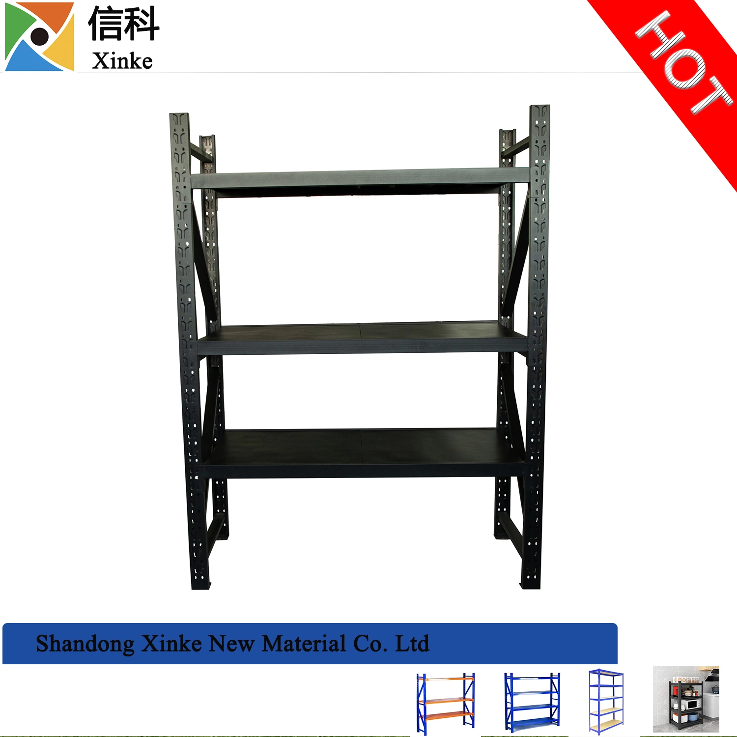 Supermarket Warehouse Display Kitchen Workbench Goods Rack Metal Plate Storage Shelf