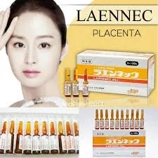 Japão Produtos Laennec placenta injection (50 ampolas X 2 ml) Beleza e cuidados da pele Anti-envelhecimento Reparação Anti-envelhecimento da pele frouxidão melsmon Pele de Equipamento de brilho por atacado