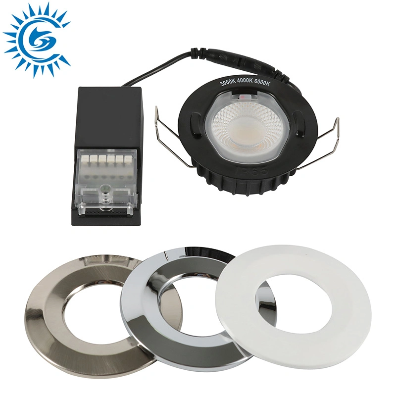 En el interior de alta calidad de la Lámpara de luz cálida rebajado de la Ronda de ahorro de energía 5W 6W 7W 8W 10W 3AAC 3000K 4000K 6000K Downlight LED