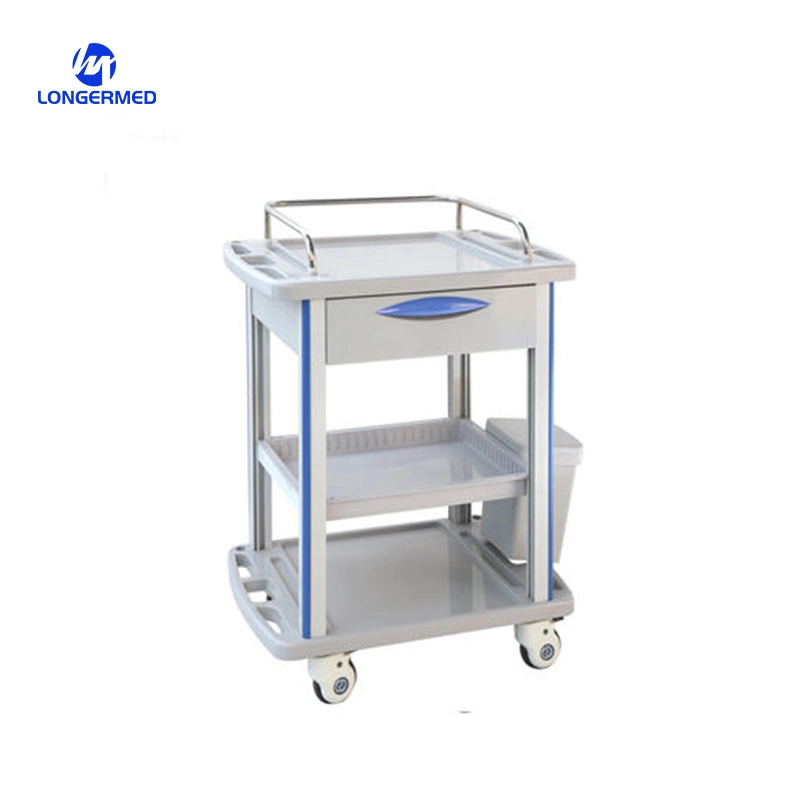 Emergency Mobile Transfer Hospital Anesthesia Trolley