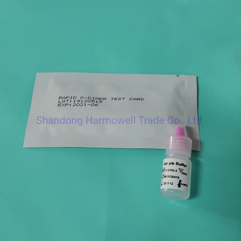 Promotion D-Dimer-Rapid-Test-Kits Troponin Kit HIV Blood Rapid Quantitative on Good Price Test Strip