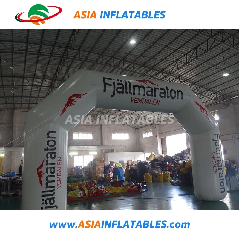 Air-Tight Inflatable Finish Line Floating on Water Arch for Water Sports Events