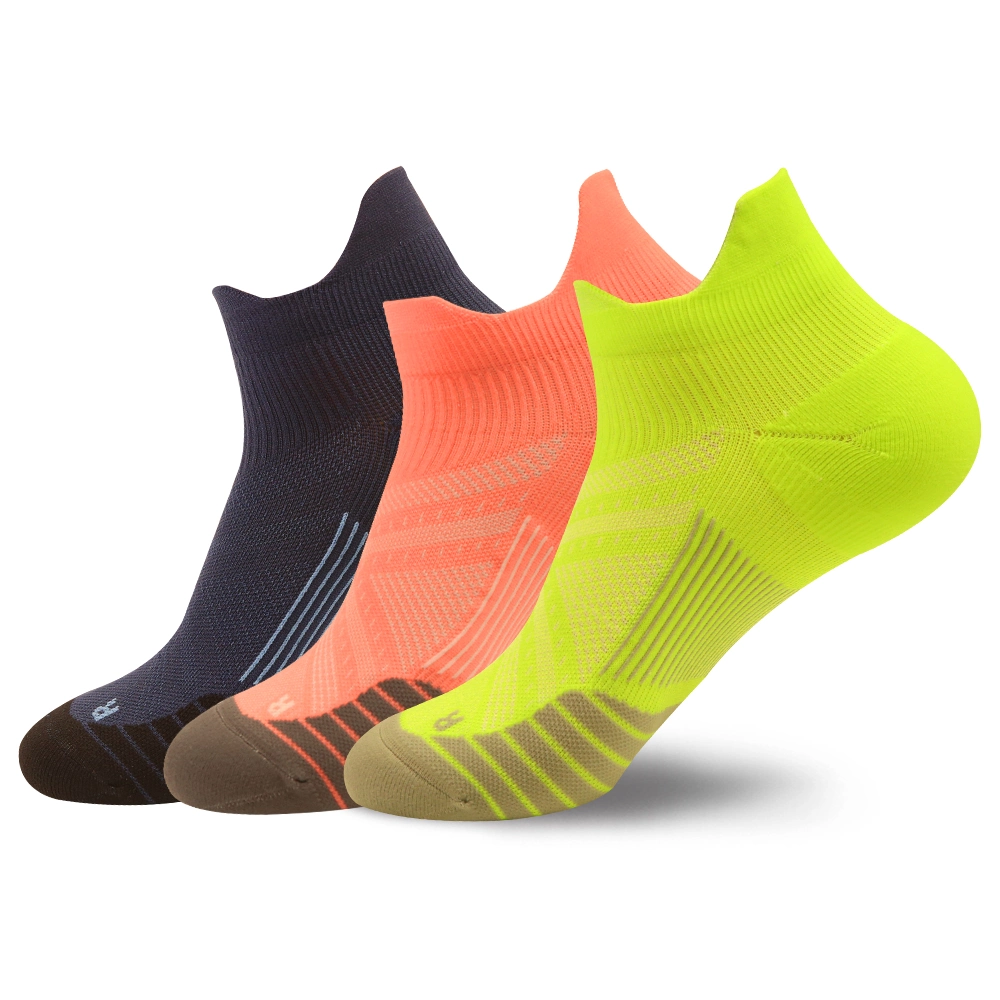 Sample Customization Custom Logo Men Anti Bacterial Running Fashion Sport Socks