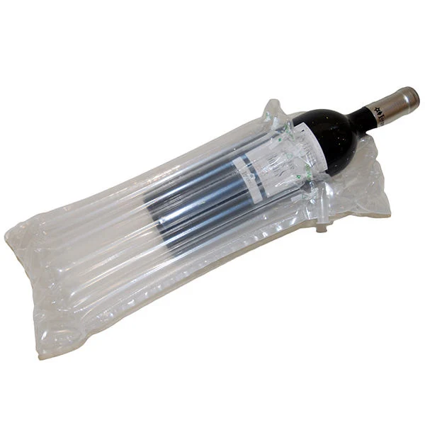 Free Sample Fast Delivery Eco-Friendly 7column Wine Bottle Air Column Cushion Packing Bag