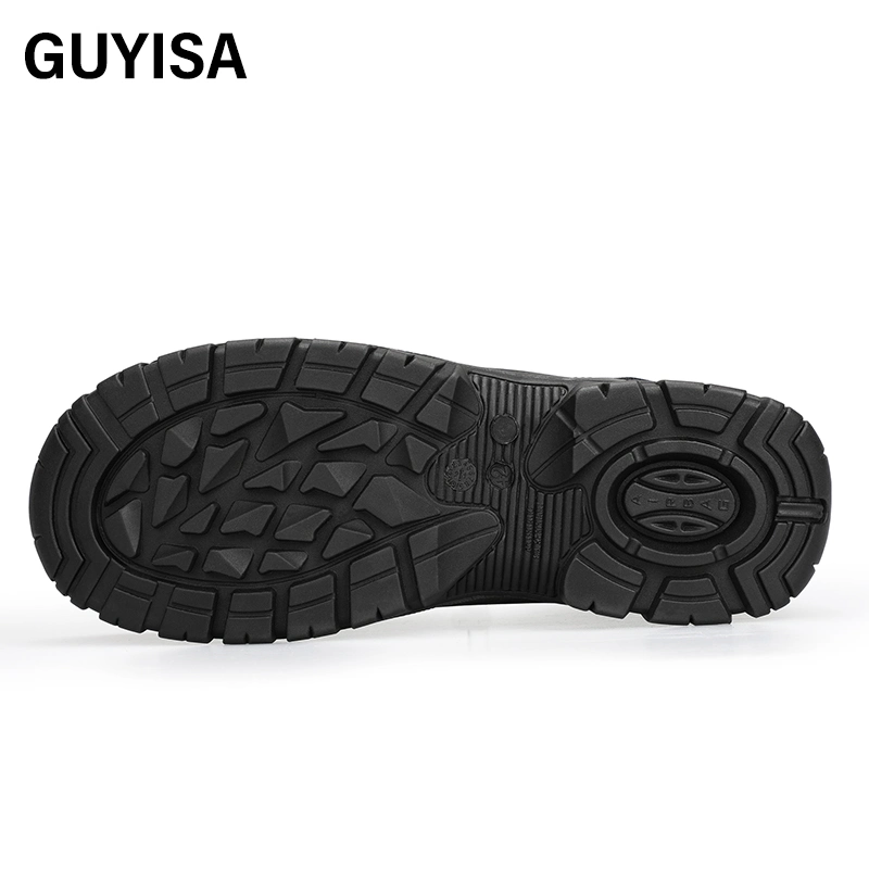 Guyisa OUTDOOR Chaussures de sécurité peut accepter l'Custom Steel Toe Chaussures de sécurité étanches