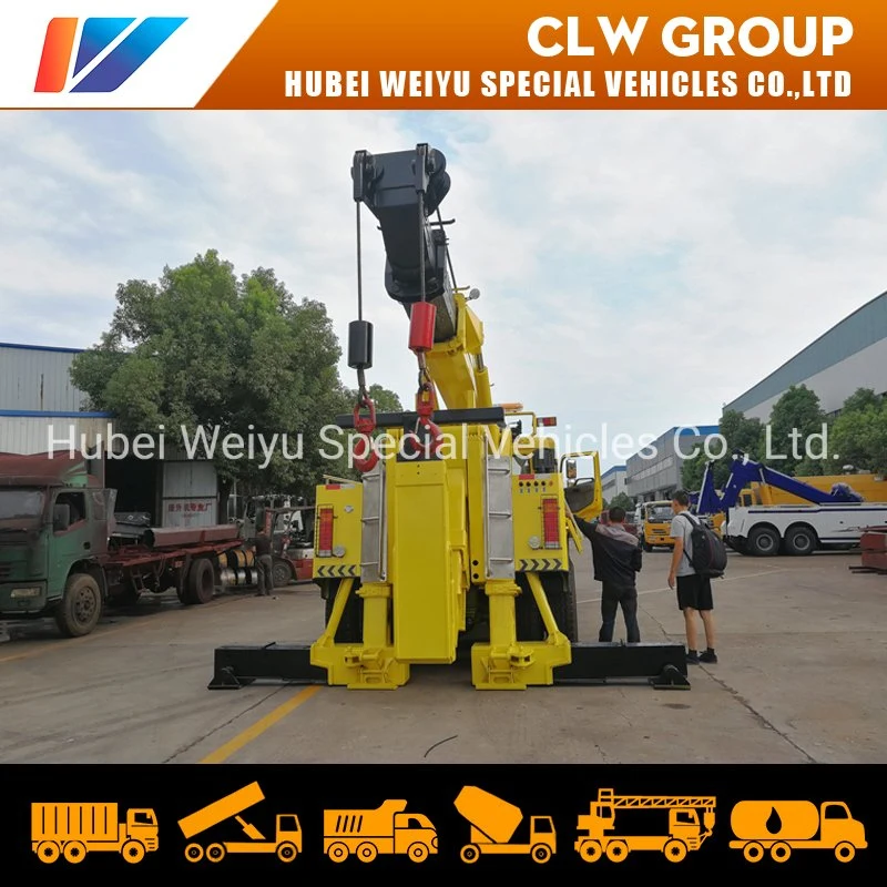 Heavy Duty 30t Road Recovery Truck/Road Wrecker/Tow Truck 30tons Dongfeng 8X4 Breakdown Recovery for Philippines