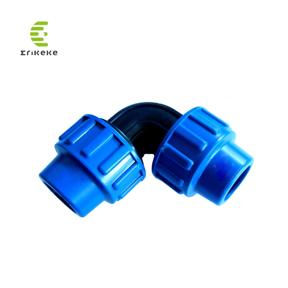 HDPE Water Supply Pipe Fittings PP Compression Fittings