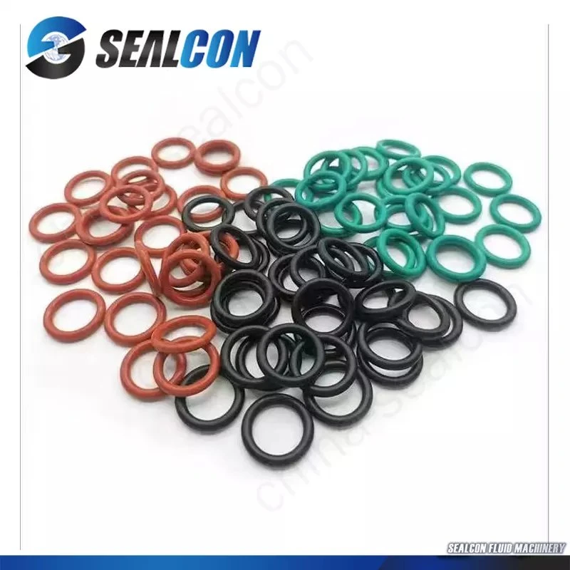 Sealcon OEM Mechanical Hydraulic O-Ring Pump Container Part Silicone Rubber Seal O Ring Vmq Seal