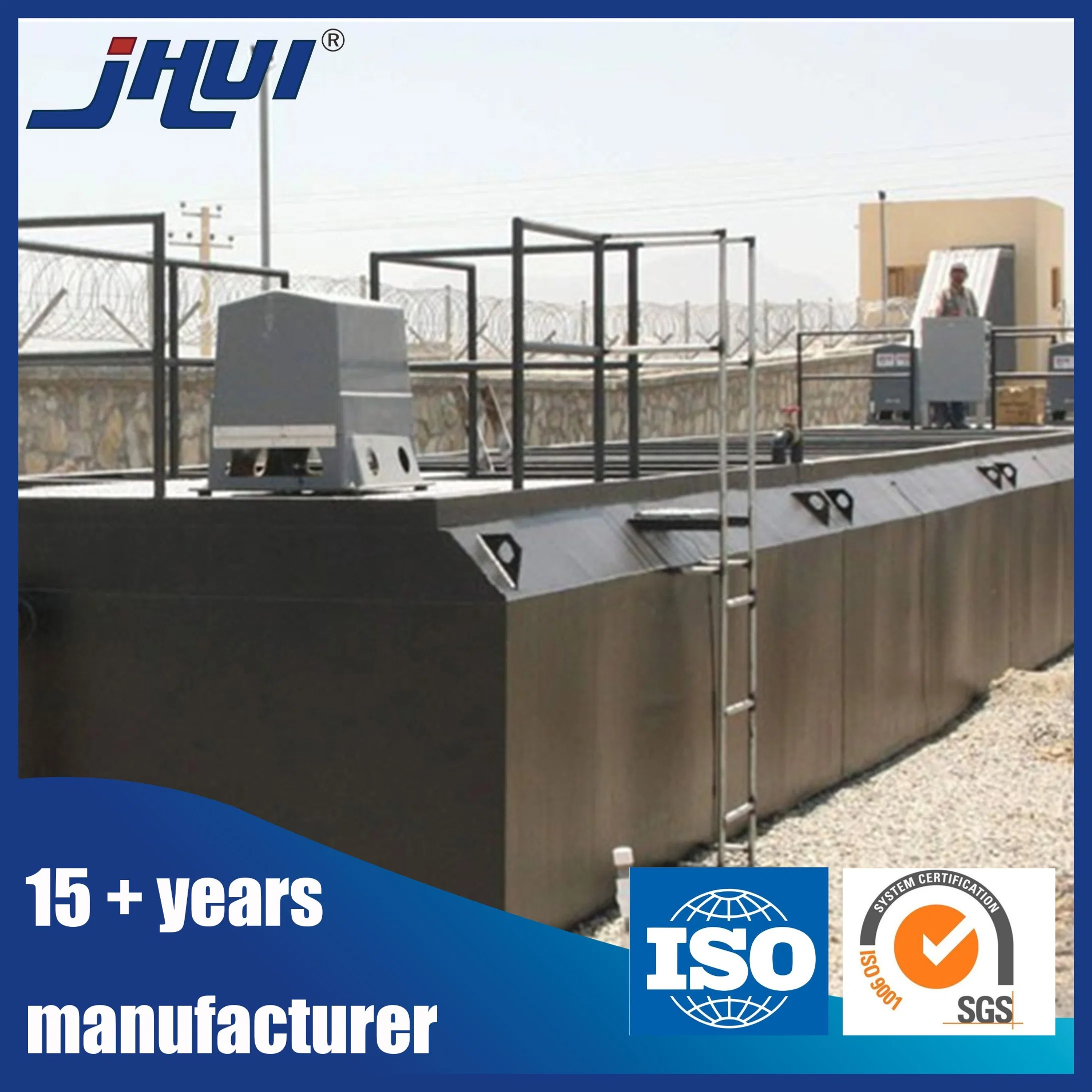 Jhui Brand Integrated Wastewater or Sewage Treatment Plant