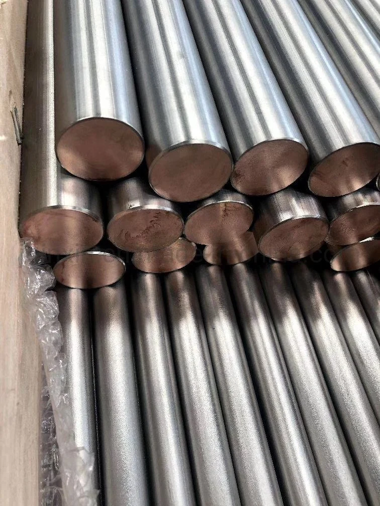 China proveedor fábrica ASTM B265 de titanio de grado 1 barras de revestimiento de cobre Rod