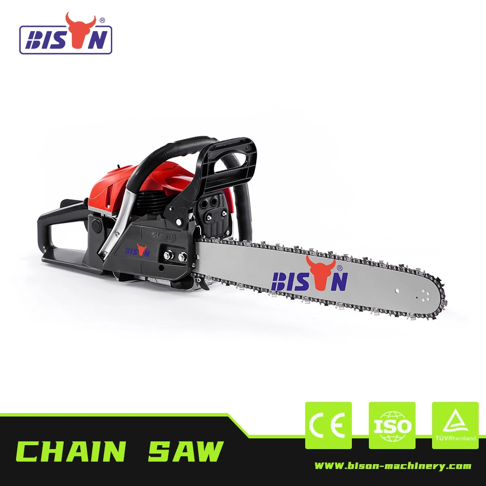 Bison Wholesale Professional Small Chainsaw 52cc Gasoline Chain Saw Machine