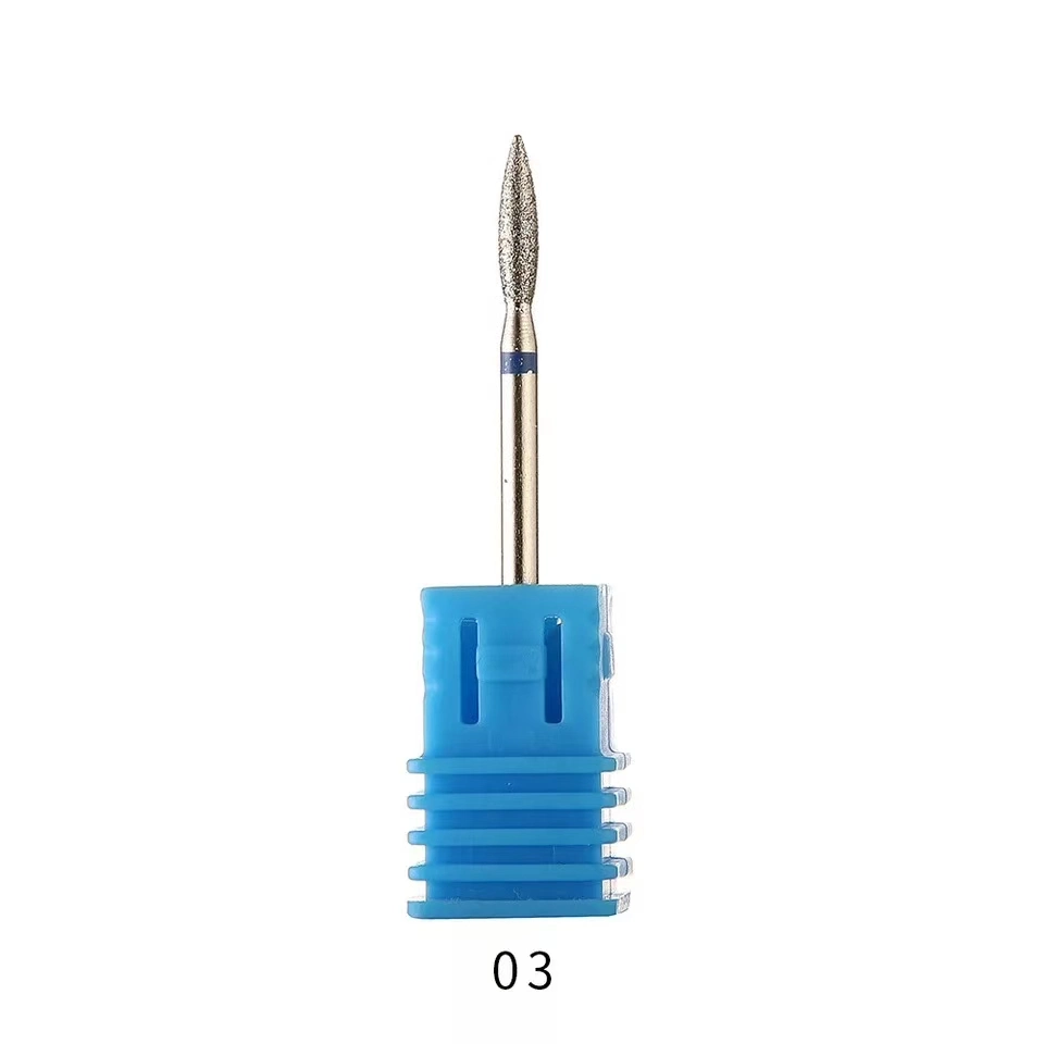 Guyo Customizable Nail Drill Bit Set with Plastic Handle