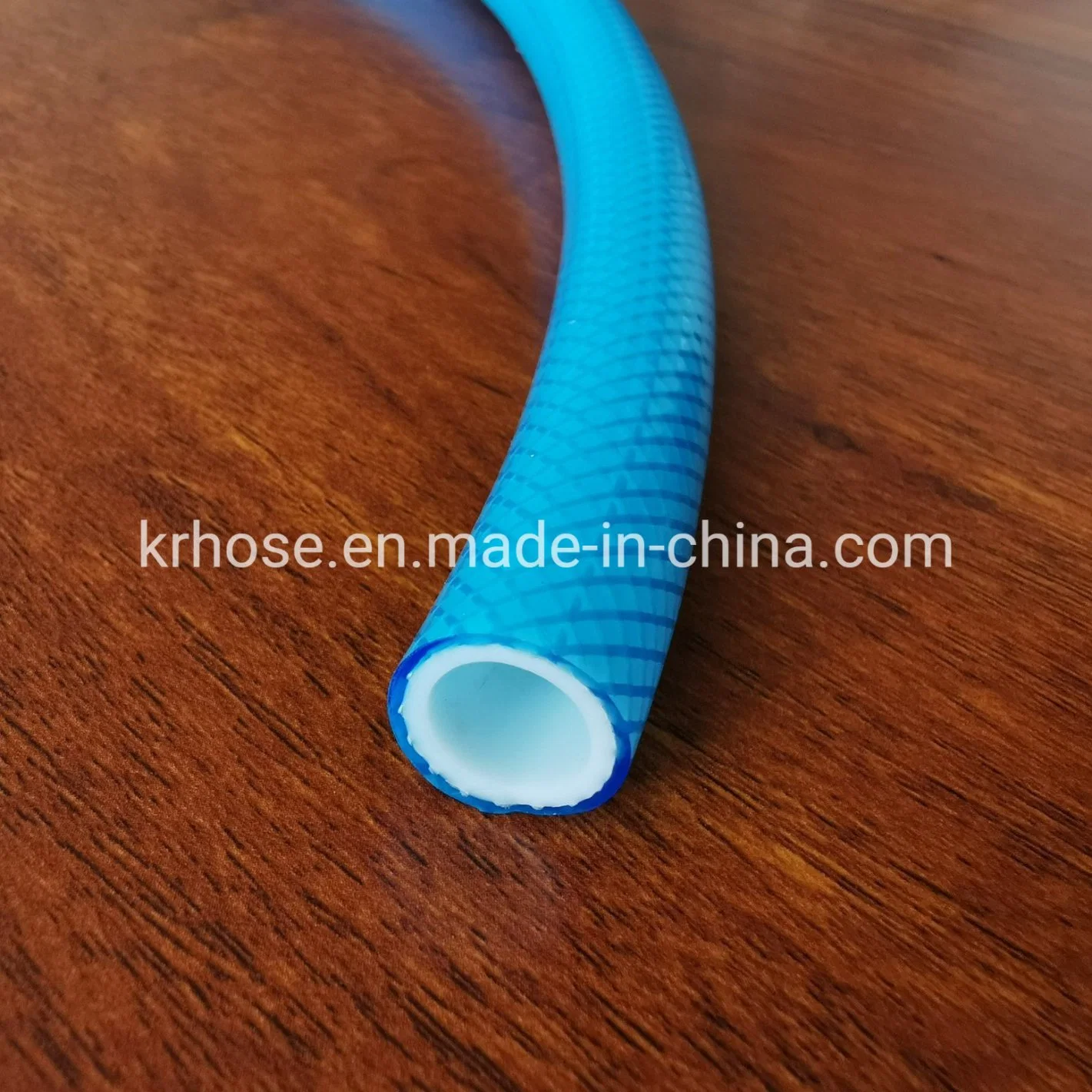 Clear Plastic Vinyl Tubing Fiber Reinforced PVC Fiber Reinforced Garden Hose PVC Tube Pipe for Water Transfer