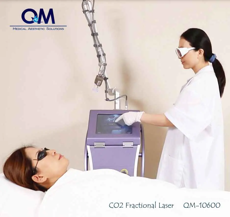Eliminar las arrugas más cicatriz Skin Care Medical Beauty equipo láser de CO2 fraccional