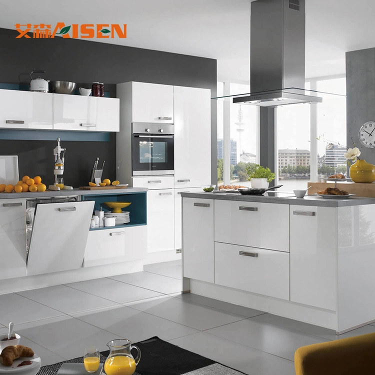 Export Household Furniture Most Popular in Australia New Standard Kitchen Cabinet