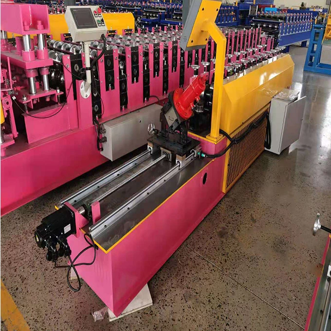 High Speed Galvanized Steel Profile C Z U Channel Interchanged Purlin Cold Roll Forming Machine