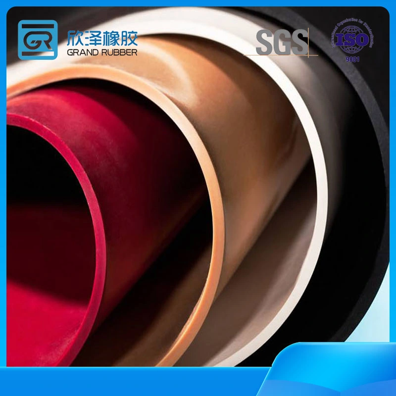Natural Rubber Sheet Professional Grade High Wear Resistant Tensile Strength> 10MPa 40~45HD