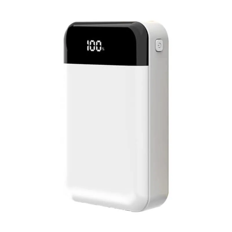 Portable Power Bank 10000mAh Station with LCD Display Built-in 4 Cables