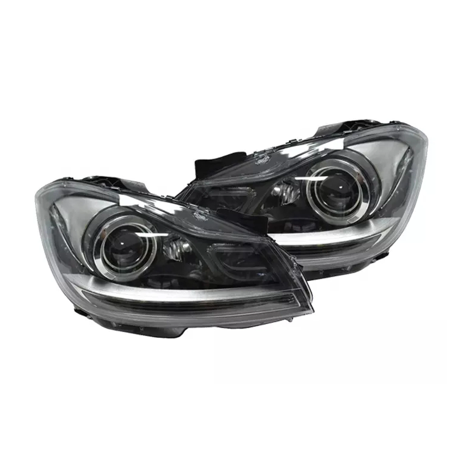 Auto Lamp Front Light HID Xenon DRL Headlight for Mercedes Benz C-Class W204 2013 Headlamp