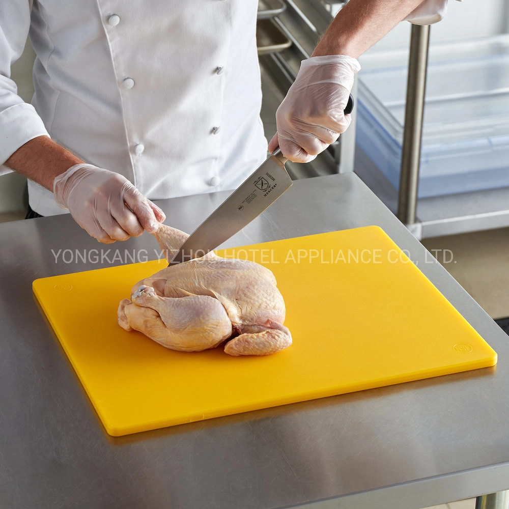 7-Color Plastic Cutting Board LDPE Chopping Board 600X400X20mm Commercial Chopping Block