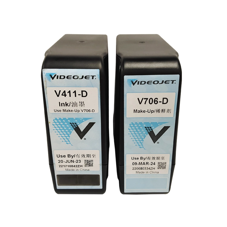 Cartucho V4210-D V4211-D Videojet Aperfazer o cartucho V7205/7206 Videojet Tinta para impressora VideoJet