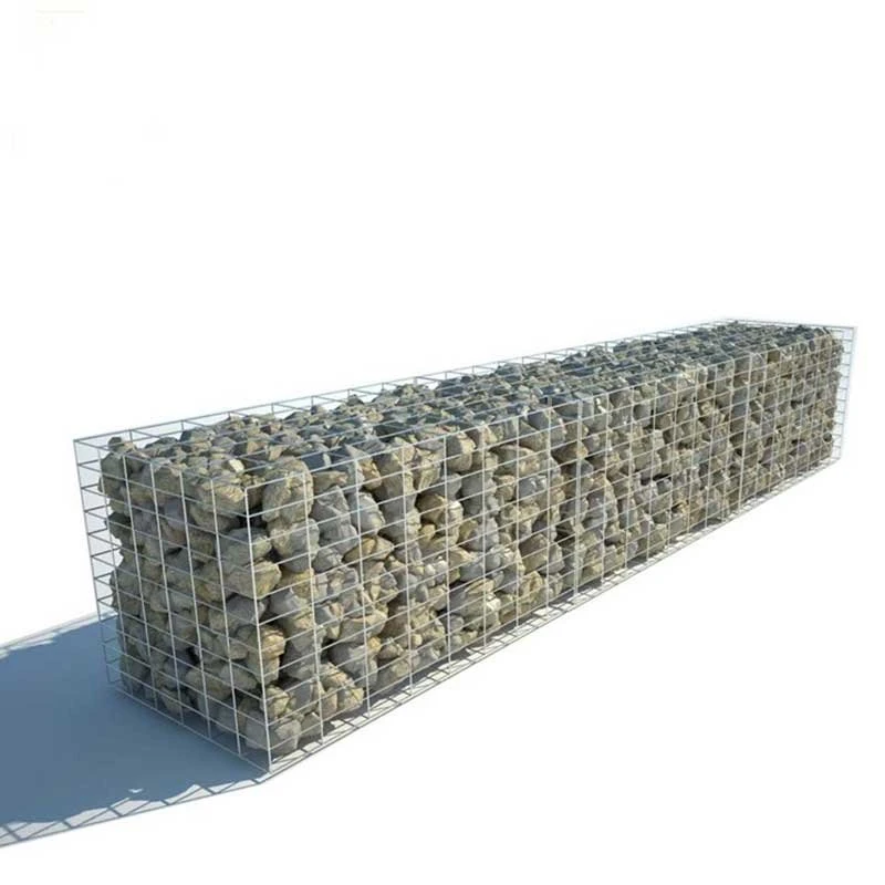 سلة الحجر الرخيصة ملحوم Mesh Gabion صندوق