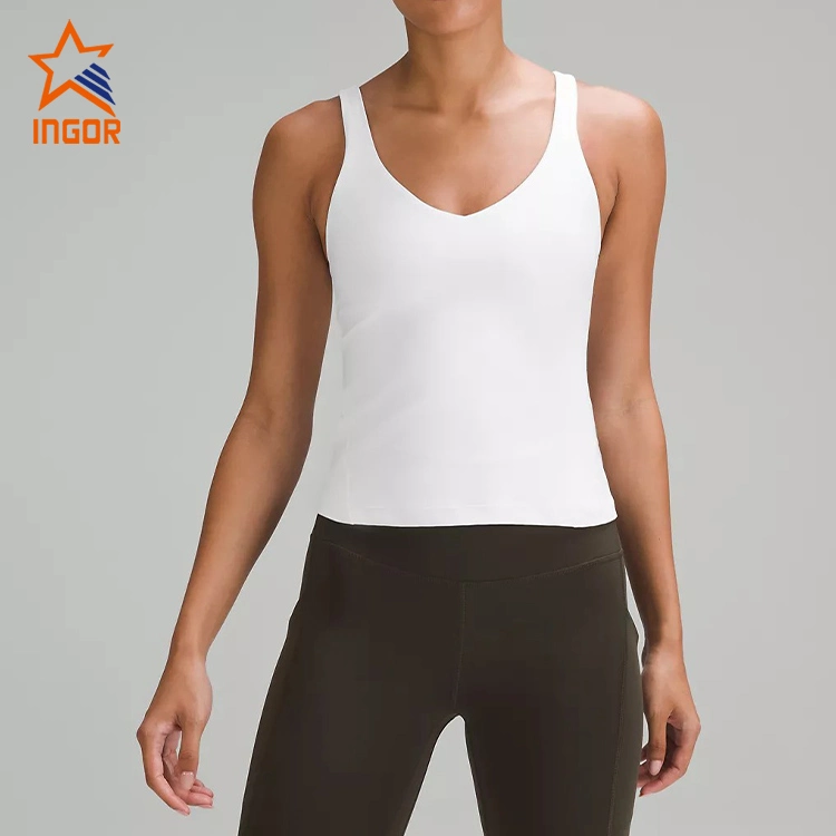 Ingor Sportswear Vêtements de sport sur mesure Vêtements de fitness pour femmes Tenue de sport pour la salle de sport Vêtements de yoga Débardeur