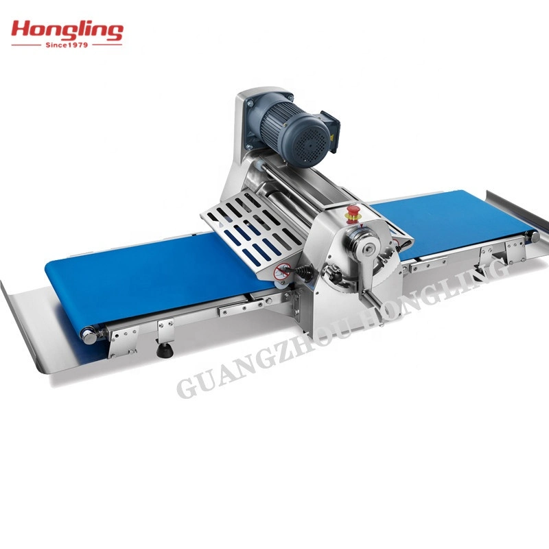 Good Quality QS-520bt Blue PU Belt Table Top Dough Sheeter