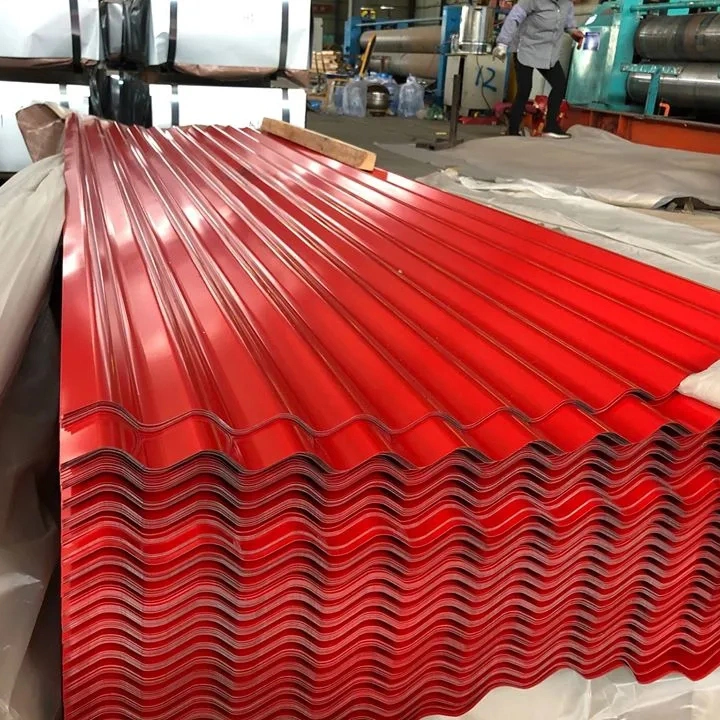 Roofing Sheets PPGI PPGL AISI 0.8mm 1mm 3mm Thickness Corrugated Steel Roof Sheets Roof Tile