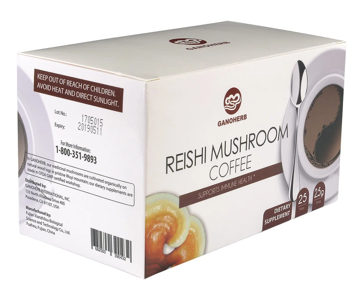2 in 1 Reishi Black Coffee Mushroom Instant Coffee