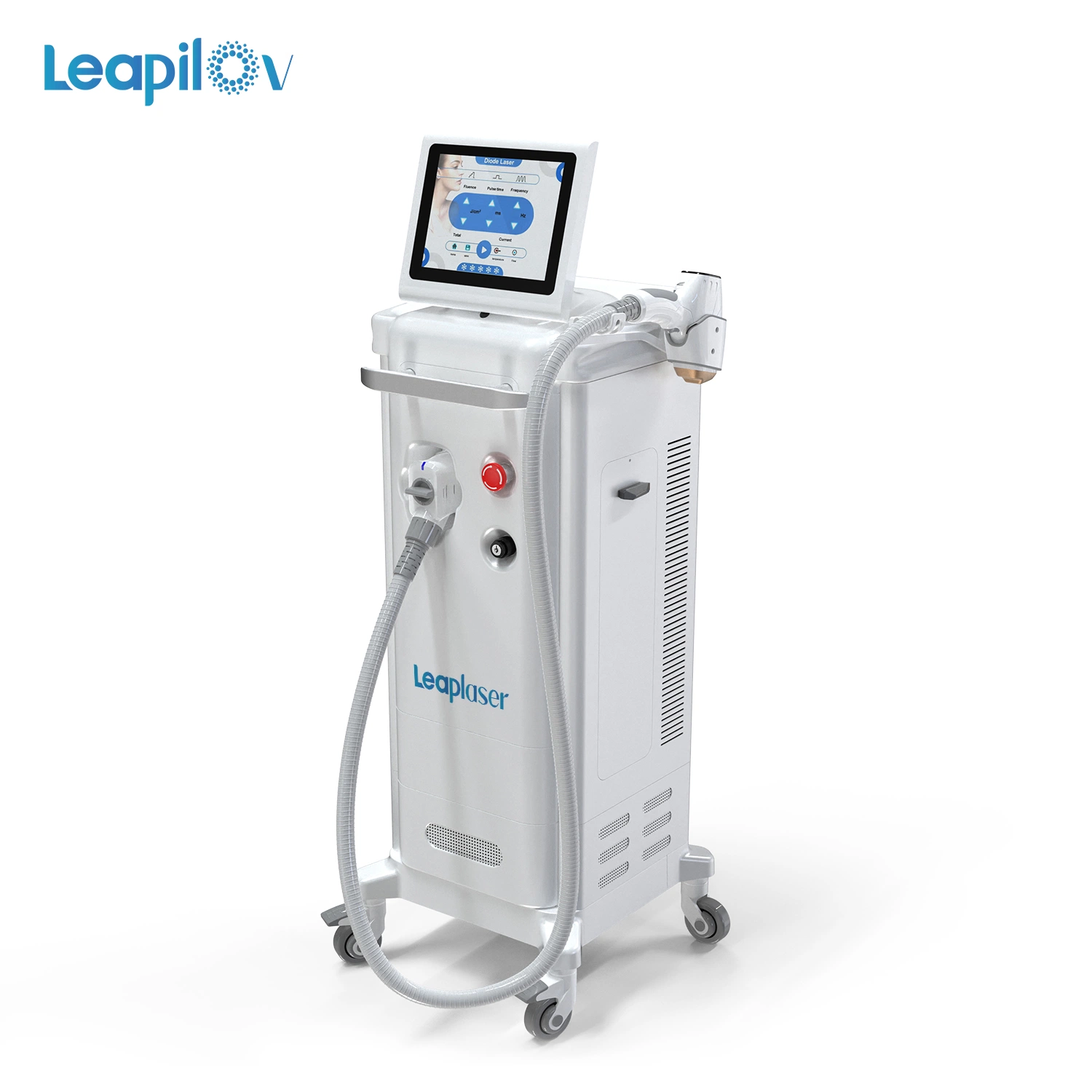 Leapmed Vertical 808nm Machine Beauty Equipment Hair Removal Diode Laser