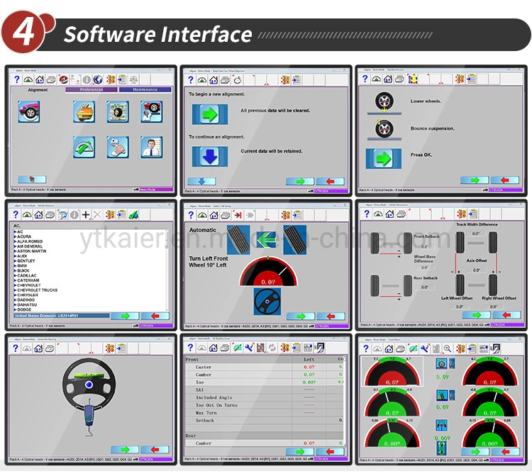 3D Advanced Wheel Alignment with Ce Certificate
