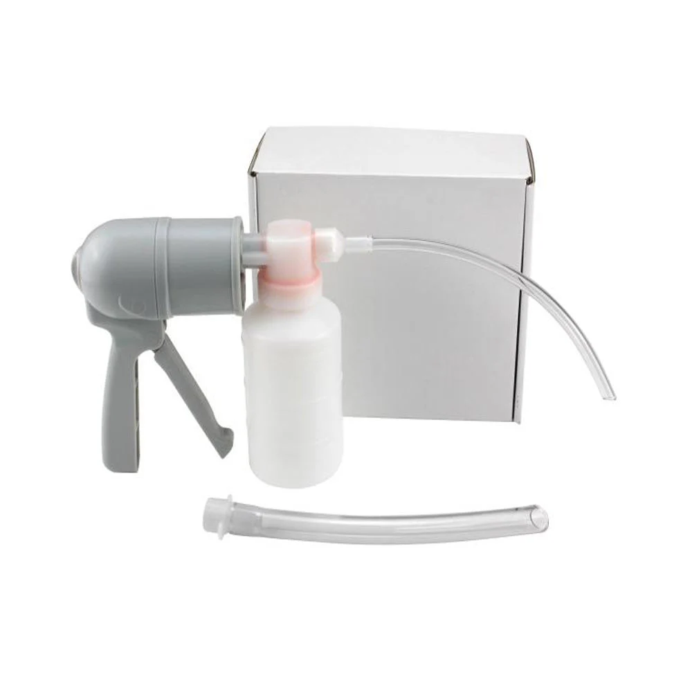 Medical Handheld Manual Hand Sputum Aspirator Patient Suction Device with CE ISO Approved
