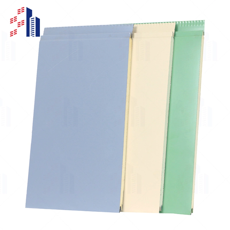 Polyurethane Panels 16mm Facade Cladding Panels Thermal Insulation Prefab Sandwich Panel Exterior Wall