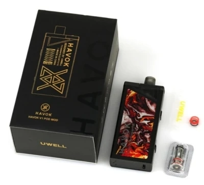 Los precios de mayoreo Uwell Havok V1 Pod Kit Mod 65W cigarrillo electronico en stock