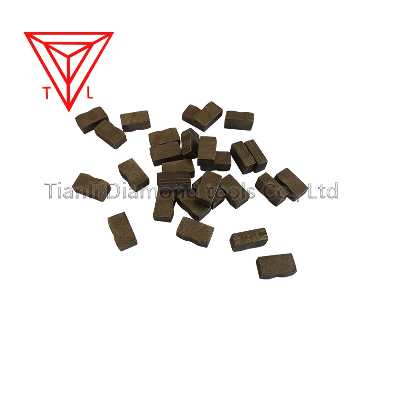 Minería de alta calidad de los segmentos de la hoja de sierra de diamante Herramientas de corte para mármol granito