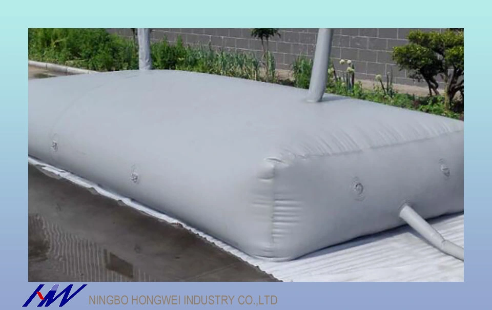 18000L inflables de lona de PVC flexible recipientes de almacenamiento de agua del depósito de almohada