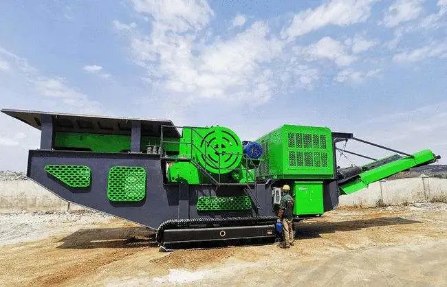 Factory Price Jaw Cone Impact Crusher Machine Station Portable Concrete Rock Stone Mobile Crushing Plant Mobile Crushing Machinery