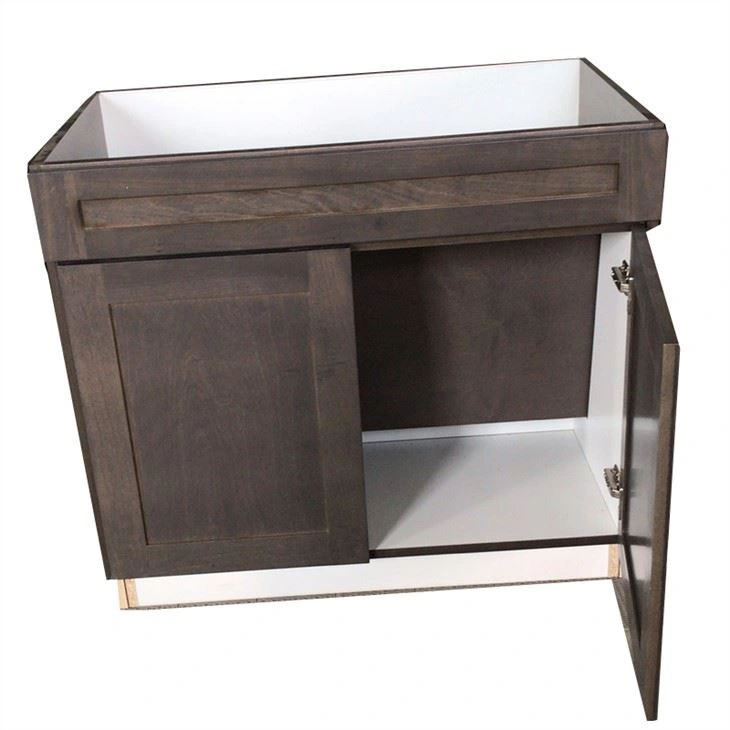Modern Luxury Floor Mounted 24X34.5X24 in. Plywood-Melamine Kitchen Cabinet