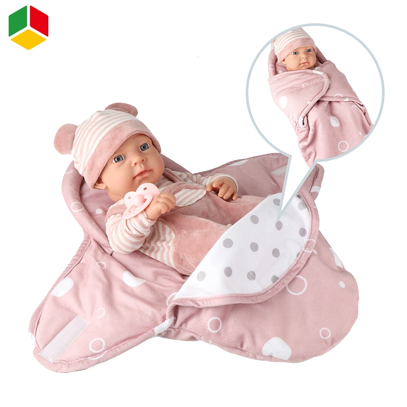 QS New Design Mode Puppe Spielzeug Bildung früh Mädchen vorgeben Spielen Soft Plastic Doll Baby 18 Zoll Vinyl Silikon Wiedergeboren Puppe Accessoires Set Spielzeug