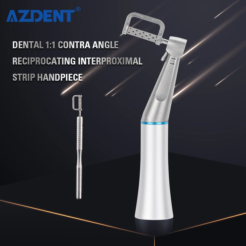 El uso de ortodoncia Dental Azdent 1: 1 reciprocar tira Interproximal Contra aplicador angular