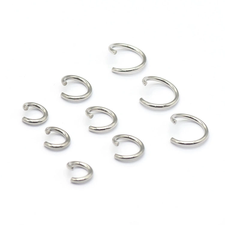 Factory Prices High quality/High cost performance  Bulk Wholesale/Supplier Different Size and Colors Stainless Steel Open Jump Rings