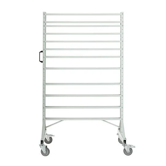 Double Side Mobile High Strength Rail Rack with Picking Bins