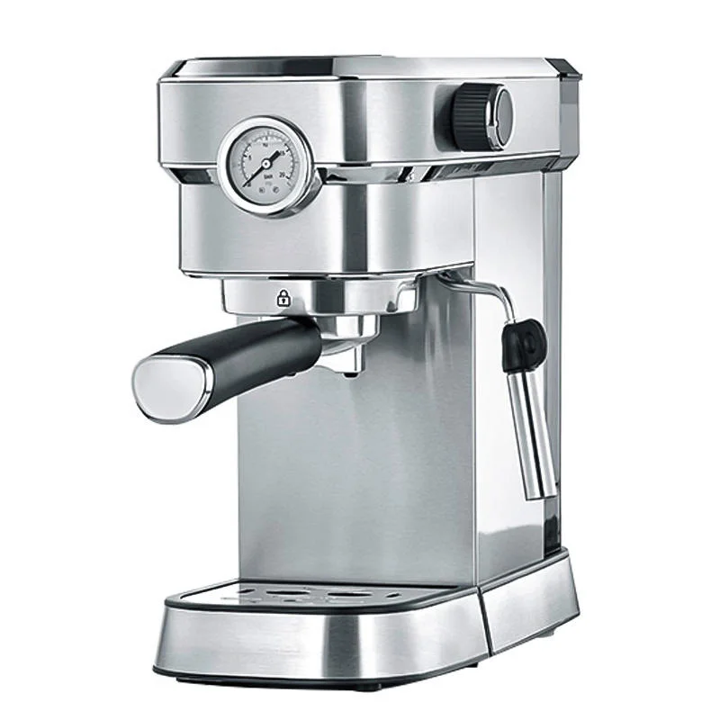 Máquina de café expresso em aço inoxidável máquina de café elétrica