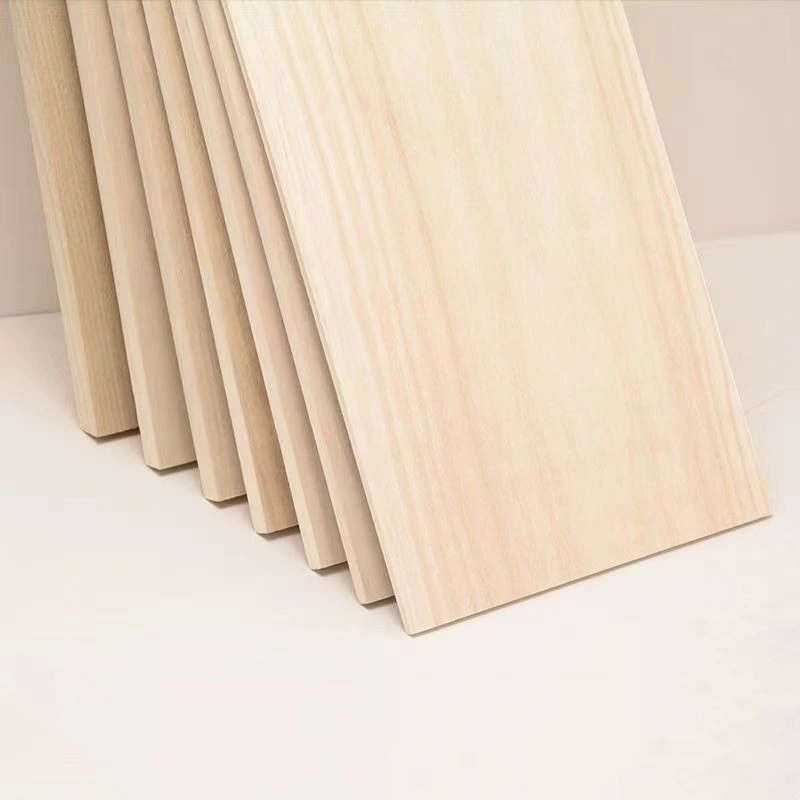 Supply Solid Wood Board Paulownia Wood Straight Splicing Board Can Be Carbonized Bleaching Crafts Material Solid Wood Strip Tung Wood Board